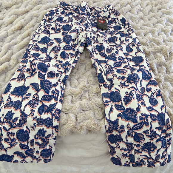 Free People patterned ski pants -new w tags - Picture 1 of 11